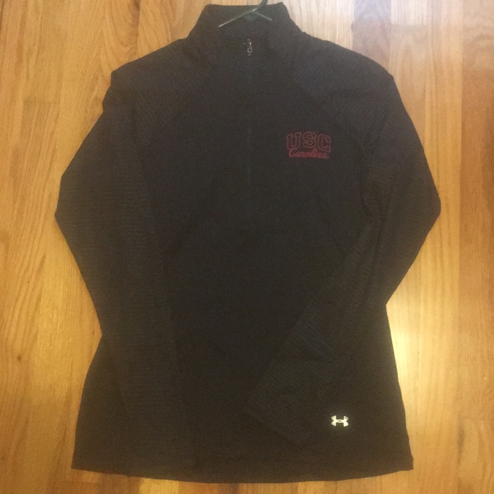 USC Gamecocks 3/4 zip Under Armor pull over